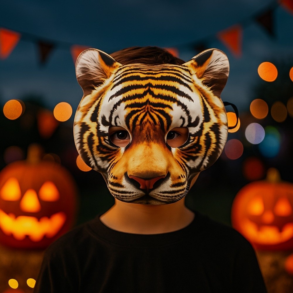 Respirator Half Face - Divertente lupo Halloween lupo mannaro maschera