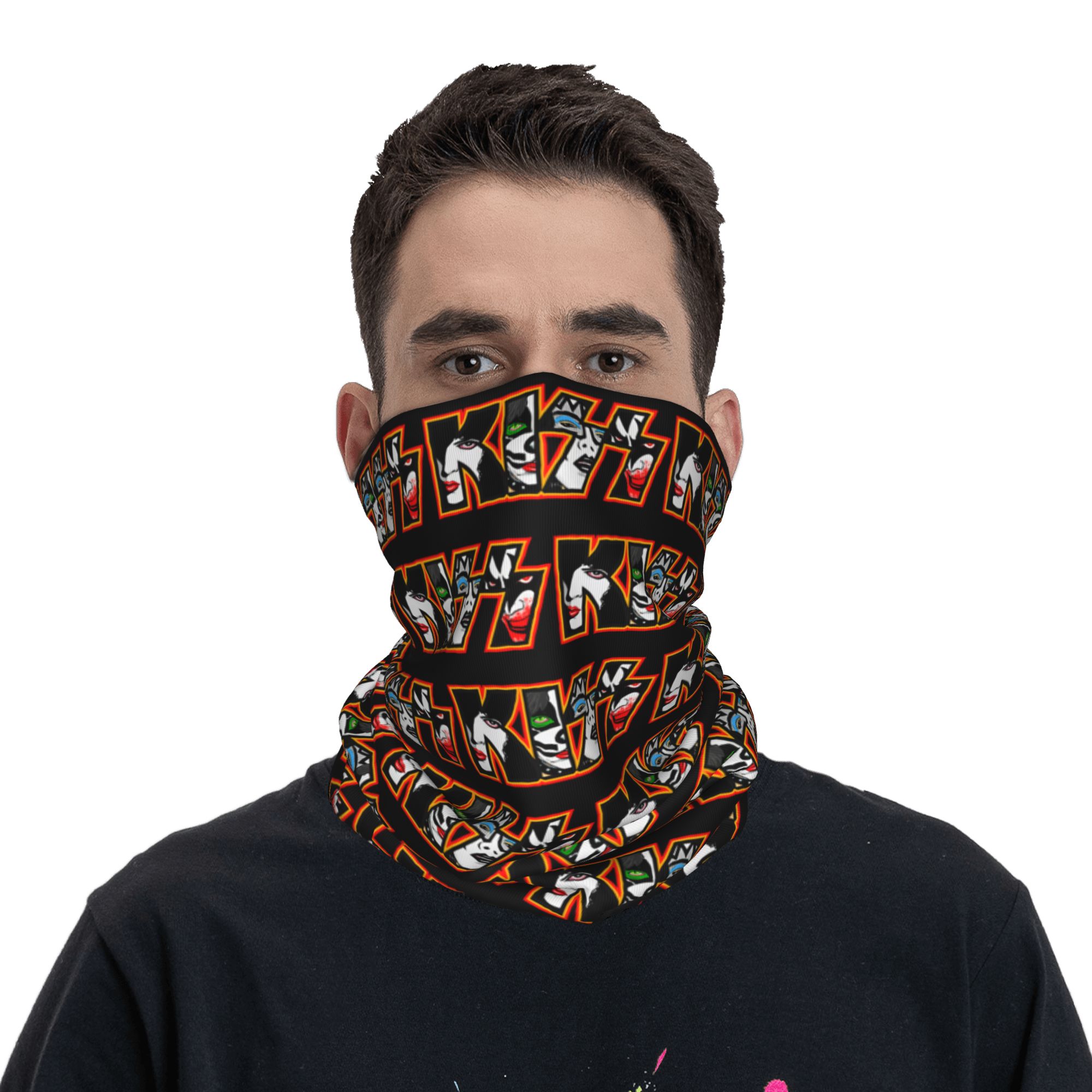K-Kisses di roccia pesante per - Neck Gaiter Face Cover recensione e prezzo