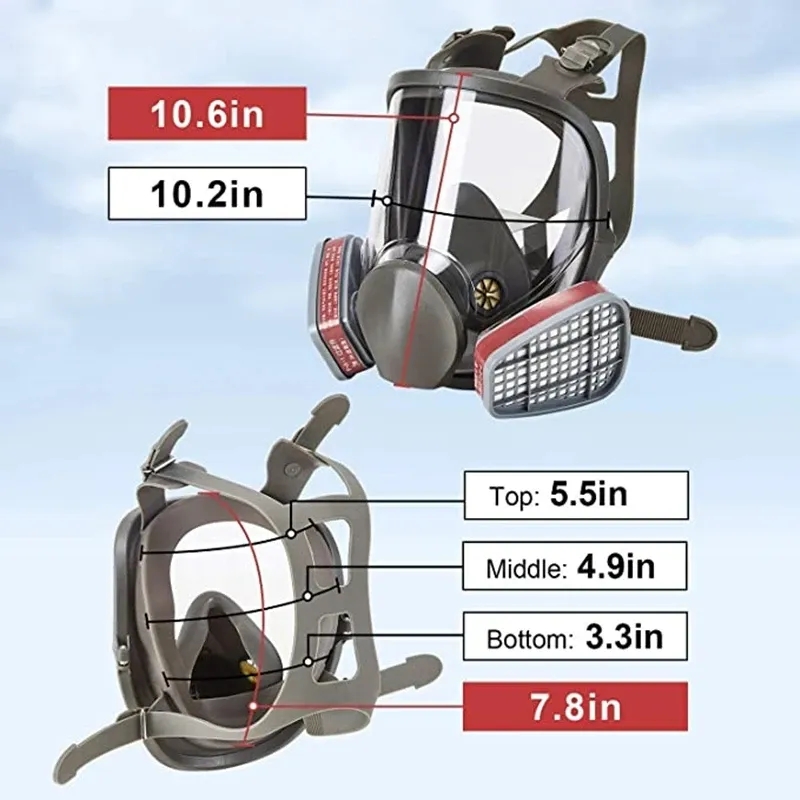 Maschera Antigas a Pieno Facci - Kn95 Respirator Mask recensione e prezzo